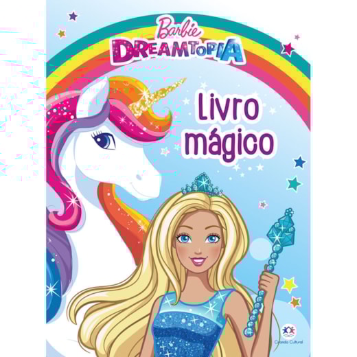 Livro Brochura Barbie - Livro mágico