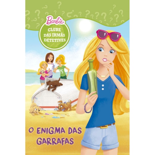 Livro Brochura Barbie - O enigma das garrafas