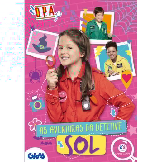 Livro Brochura Detetives do Prédio Azul - As aventuras da detetive Sol