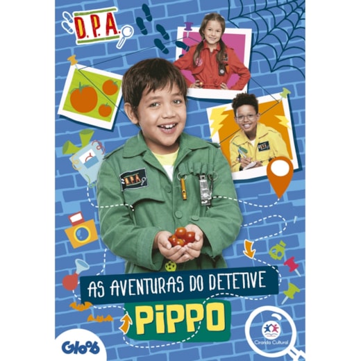 Livro Brochura Detetives do Prédio Azul - As aventuras do detetive Pippo