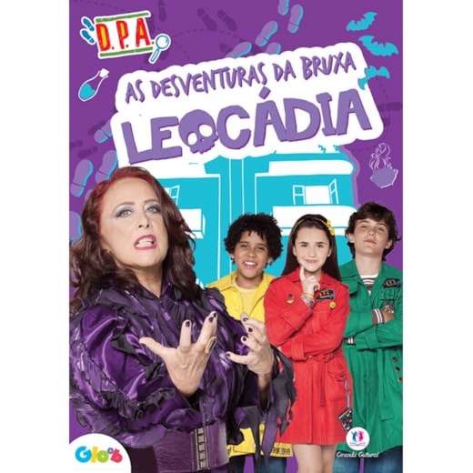 Livro Brochura Detetives do Prédio Azul - As desventuras da bruxa Leocádia