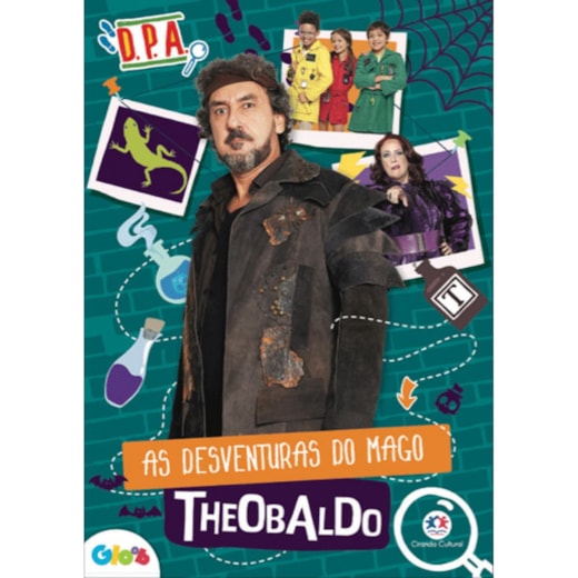 Livro Brochura Detetives do Prédio Azul - As desventuras do mago Theobaldo