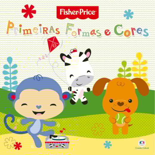 Livro Brochura Fisher-Price - Primeiras formas e cores