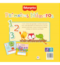 Livro Brochura Fisher-Price - Primeiros números