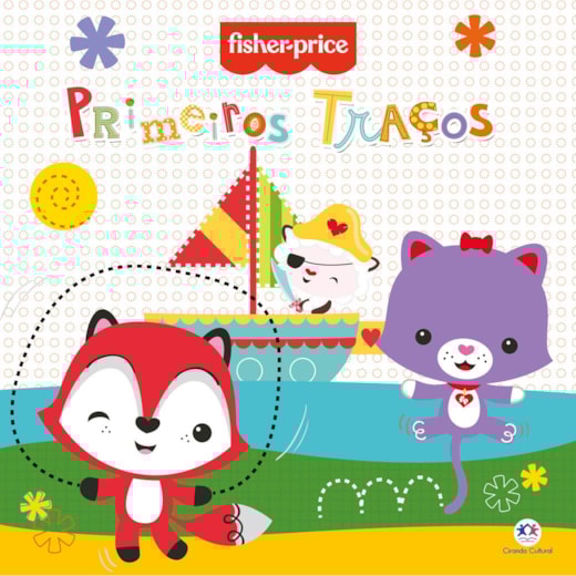 Livro Brochura Fisher-Price - Primeiros traços