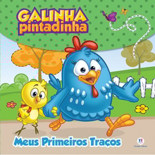 Livro Brochura Galinha Pintadinha - Meus primeiros traços