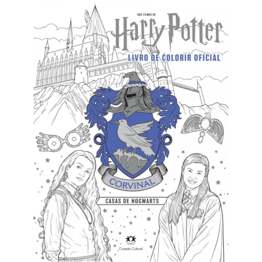 Livro Brochura Harry Potter - Corvinal Casas de Hogwarts