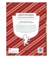 Livro Brochura Harry Potter - Grifinória Casas de Hogwarts