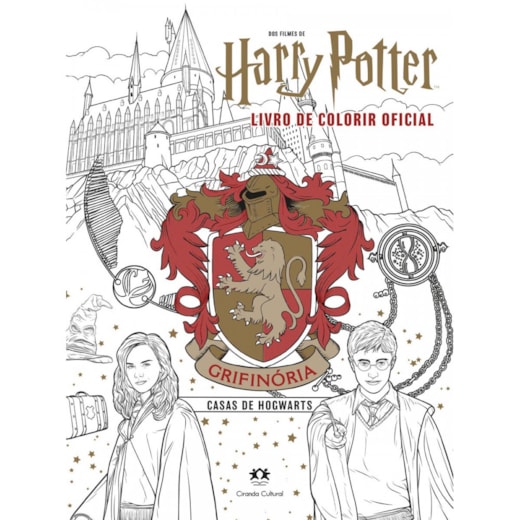 Livro Brochura Harry Potter - Grifinória Casas de Hogwarts