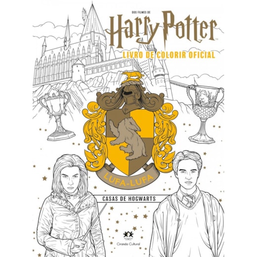 Livro Brochura Harry Potter - Lufa-Lufa Casas de Hogwarts