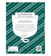 Livro Brochura Harry Potter - Sonserina Casas de Hogwarts