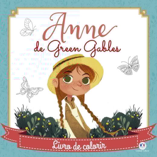 Livro Brochura Livro de colorir Anne de Green Gables