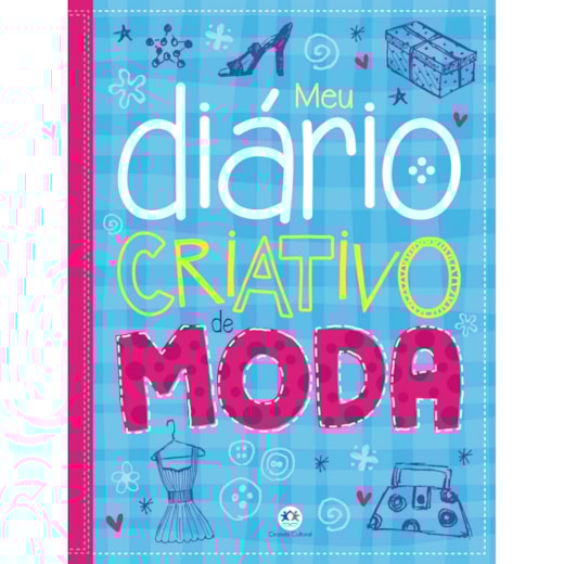 Livro Brochura Meu diário criativo de moda