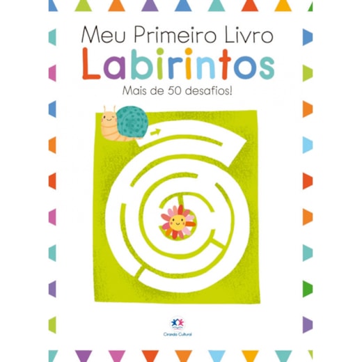 Livro Brochura Meu primeiro livro - Labirintos