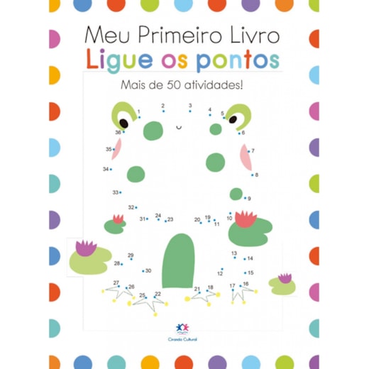 Livro Brochura Meu primeiro livro - Ligue os pontos