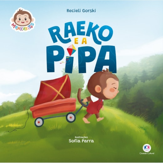 Livro Brochura Monkakitos - Raeko e a pipa