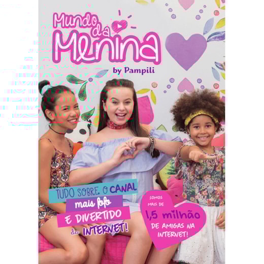 Livro Brochura Mundo da menina by Pampili