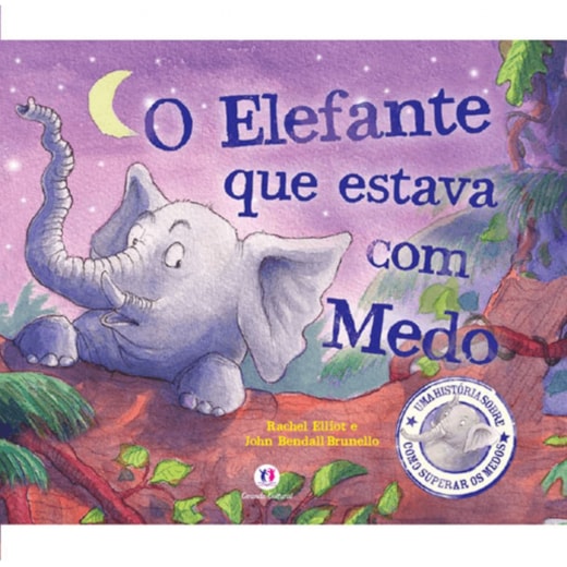Livro Brochura O elefante que estava com medo