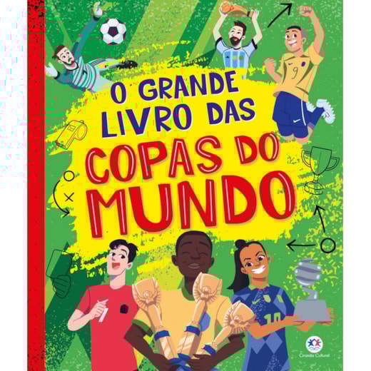 Livro Brochura O grande livro das Copas do Mundo
