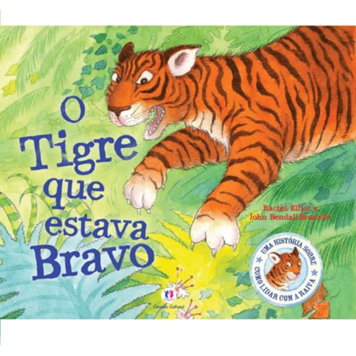 Livro Brochura O tigre que estava bravo