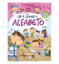 Livro Brochura Para ler e cantar o alfabeto