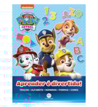 Livro Brochura Patrulha Canina - Aprender é divertido