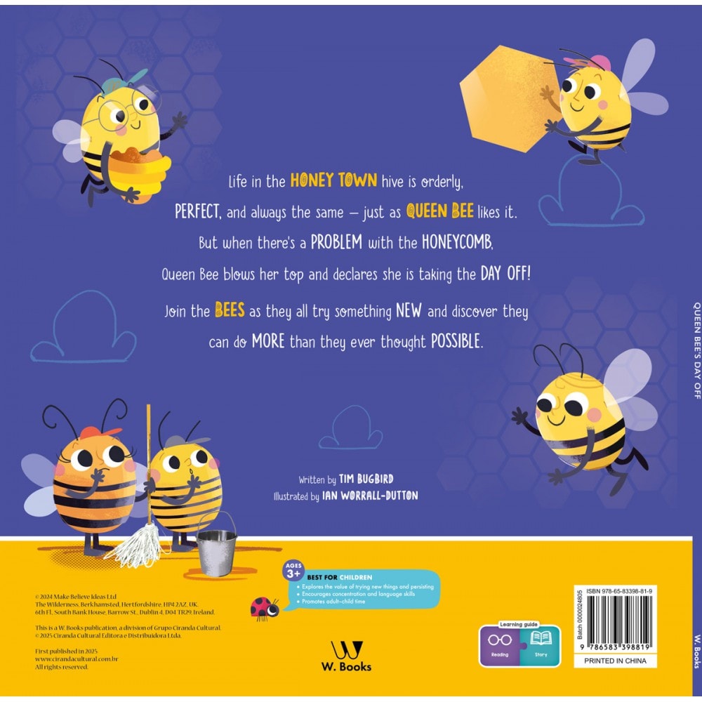Livro Brochura Queens Bees Day Off - Ciranda Cultural