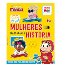 Livro Brochura Turma da Mônica - Donas da Rua: mulheres que marcaram a história
