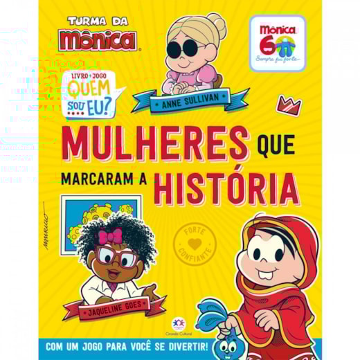 Livro Brochura Turma da Mônica - Donas da Rua: mulheres que marcaram a história