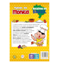 Livro Brochura Turma da Mônica - Receitas do Brasil