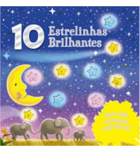 Livro Capa dura 10 estrelinhas brilhantes