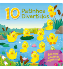 Livro Capa dura 10 patinhos divertidos Livro Capa dura 10 patinhos divertidos