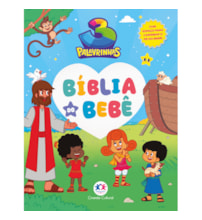 Livro Capa dura 3 Palavrinhas - Bíblia do bebê Livro Capa dura 3 Palavrinhas - Bíblia do bebê