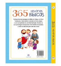 Livro Capa dura 365 histórias bíblicas
