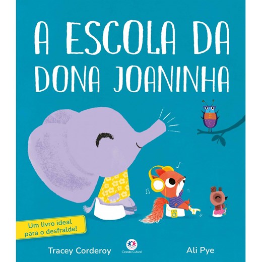 Livro Capa dura A escola da Dona Joaninha