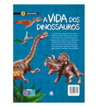 Livro Capa dura A vida dos dinossauros