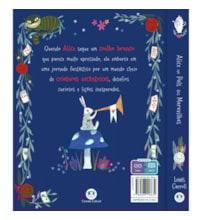 Livro Capa dura Alice no País das Maravilhas