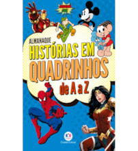 Livro Capa dura Almanaque de histórias em quadrinhos de A a Z Livro Capa dura Almanaque de histórias em quadrinhos de A a Z