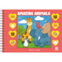 Livro Capa dura Amazing Animals - Livro de Colorir