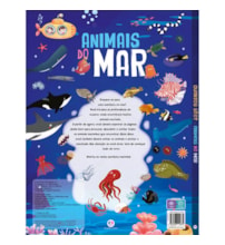 Livro Capa dura Animais do mar