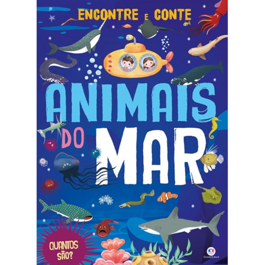 Livro Capa dura Animais do mar