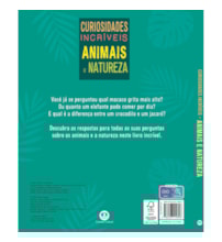 Livro Capa dura Animais e Natureza