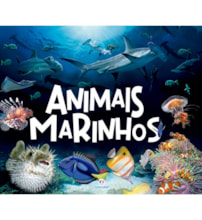 Livro Capa dura Animais marinhos