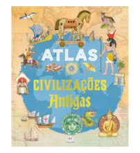 Livro Capa dura Atlas - Antiguas Civilizaciones