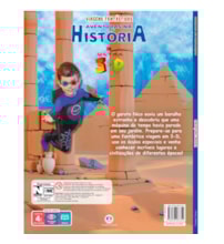 Livro Capa dura Aventura con la máquina del tiempo 3D - Viajes fantásticos