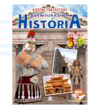Livro Capa dura Aventura con la máquina del tiempo 3D - Viajes fantásticos