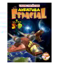 Livro Capa dura Aventura espacial em ultra 3-D Livro Capa dura Aventura espacial em ultra 3-D