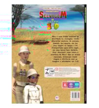 Livro Capa dura Aventura selvagem em ultra 3-D