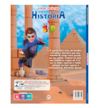 Livro Capa dura Aventuras na história em ultra 3-D