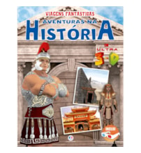 Livro Capa dura Aventuras na história em ultra 3-D